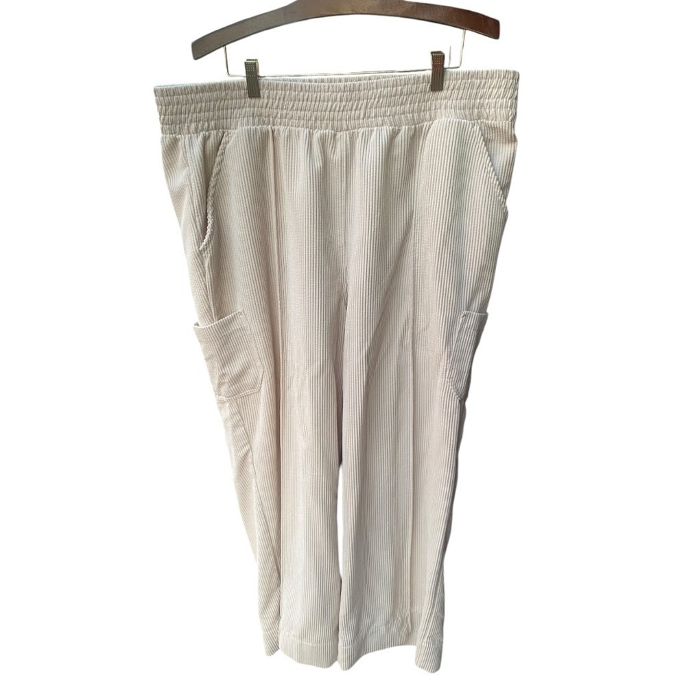 Ultra Flirt PLUS SIZE Corduroy Pull On Athleisure Pants I Size: 3XL
